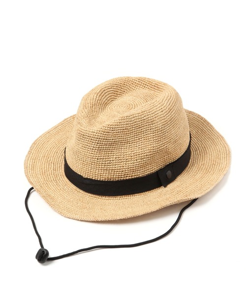 studio CLIP（スタディオクリップ）の「畳める中折れラフィアハット（ハット・レディース・ナチュラル/ブラウン/グレー・FREE）」の22枚目の写真