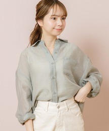 flower | バルーンシアーシャツ2(シャツ/ブラウス)