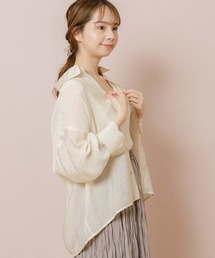 flower | バルーンシアーシャツ2(シャツ/ブラウス)