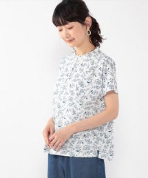 ひやさらコットンプリントポロシャツ