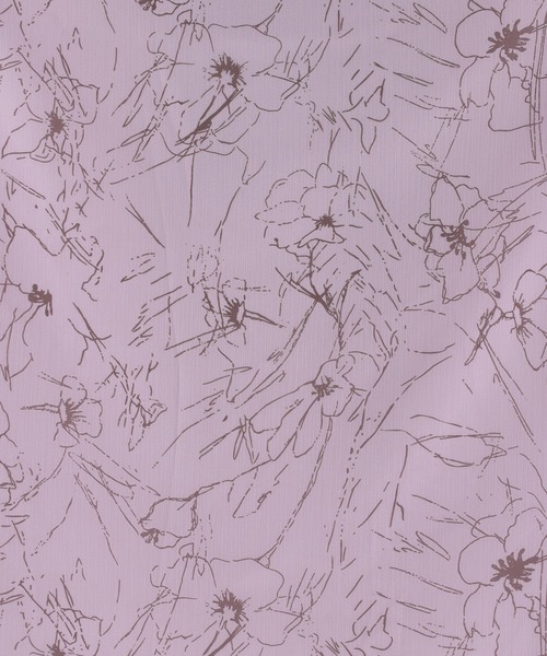 Fabulous Angela（ファビュラスアンジェラ）の「オリジナルラインフラワー楊柳ワンピース（ワンピース・レディース・ピンク/モカ・FREE）」の8枚目の写真