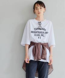 green label relaxing | ＜ Tanacana (タナカーナ) ＞ プリント ショートスリーブ Tシャツ [ カットソー ](Tシャツ/カットソー)