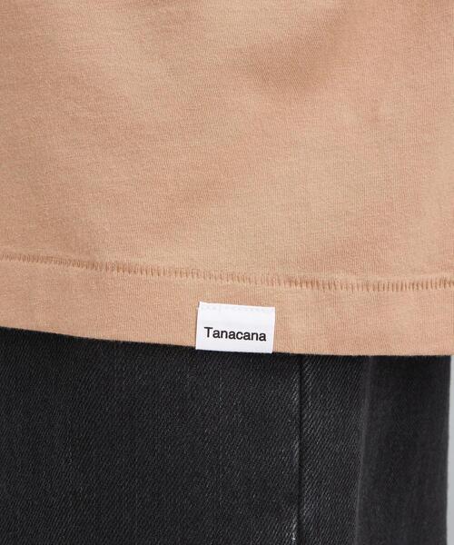 green label relaxing（グリーンレーベルリラクシング）の「＜ Tanacana (タナカーナ) ＞ プリント ショートスリーブ Tシャツ [ カットソー ]（Tシャツ/カットソー・レディース・ホワイト/ベージュ/ダークグレー・FREE）」の10枚目の写真
