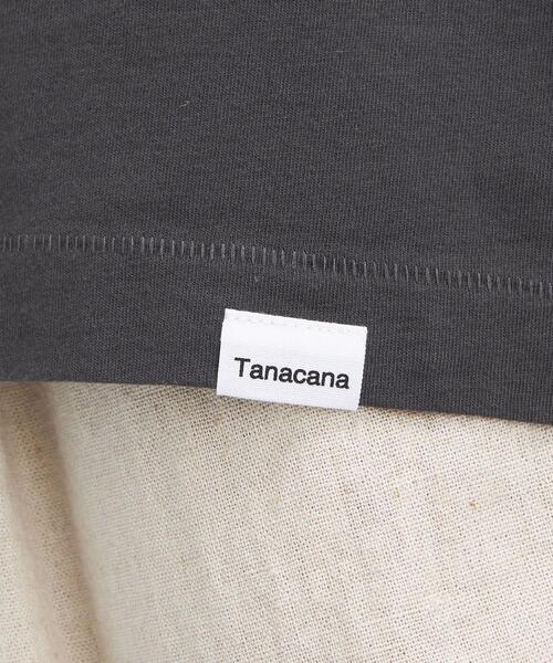 green label relaxing（グリーンレーベルリラクシング）の「＜ Tanacana (タナカーナ) ＞ プリント ショートスリーブ Tシャツ [ カットソー ]（Tシャツ/カットソー・レディース・ホワイト/ベージュ/ダークグレー・FREE）」の14枚目の写真