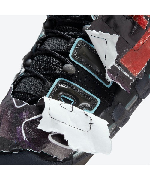 NIKE（ナイキ）の「NIKE AIR MORE UPTEMPO ’96　ナイキ エア モア アップテンポ '96 DJ4633-010（スニーカー・メンズ・ブラック・26cm/26.5cm/27cm/27.5cm/28cm/28.5cm/29cm）」の7枚目の写真