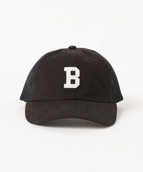 BEAMS HEART（ビームスハート）の「BEAMS HEART / バックメッシュ フェルト キャップ（キャップ・メンズ・ブラック/ネイビー・ONE SIZE）」の8枚目の写真