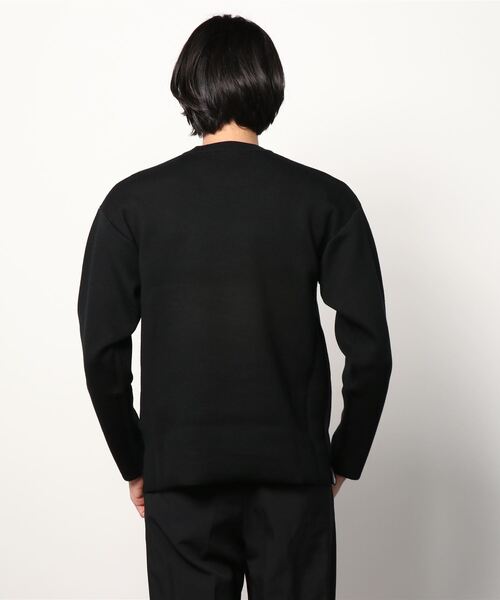 ATTACHMENT（アタッチメント）の「W/PE DOUBLE FACE KNIT CREWNECK PULLOVER L/S（ニット/セーター・メンズ・ホワイト/ライトグレー/ブラック/ベージュ/ダークブルー・1/2/3）」の14枚目の写真