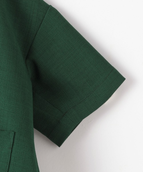 LOWRYS FARM(ローリーズファーム)の「ドライタッチシャツジャケット 950169(シャツ/ブラウス・キッズ・アイボリー/グリーン/オレンジ・110cm/120cm/130cm)」の7枚目の写真