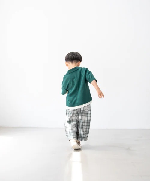 LOWRYS FARM(ローリーズファーム)の「ドライタッチシャツジャケット 950169(シャツ/ブラウス・キッズ・アイボリー/グリーン/オレンジ・110cm/120cm/130cm)」の15枚目の写真