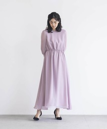 kaene | 楊柳シフォンワンピース(ドレス)