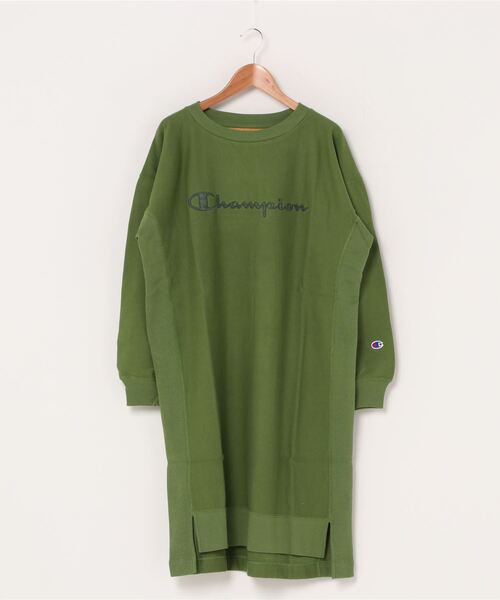 ブランド古着 長袖ワンピース ワンピース Champion チャンピオン のファッション通販 Zozoused