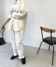 CANAL JEAN | RED CHOP WORKS(レッドチョップワークス) コットンBIGポケットシャツ(シャツ/ブラウス)