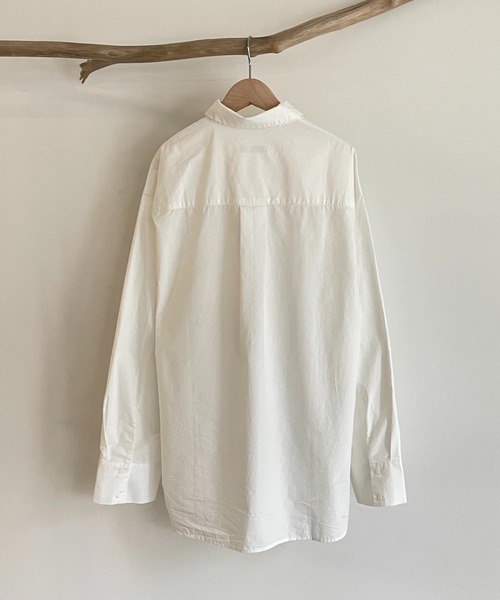 CANAL JEAN（キャナルジーン）の「RED CHOP WORKS(レッドチョップワークス) コットンBIGポケットシャツ（シャツ/ブラウス・レディース・オフホワイト/ナチュラル・38）」の11枚目の写真