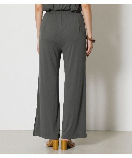 ICE CLEAN SIDE SLIT PANTS/アイスクリーンサイドスリットパンツ