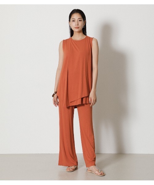 AZUL by moussy（アズールバイマウジー）の「ICE CLEAN SIDE SLIT PANTS/アイスクリーンサイドスリットパンツ（その他パンツ・レディース・ダークカーキ/ブラック/ダークオレンジ・SMALL/MEDIUM）」の22枚目の写真