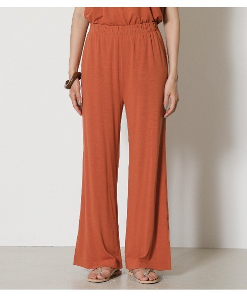AZUL by moussy（アズールバイマウジー）の「ICE CLEAN SIDE SLIT PANTS/アイスクリーンサイドスリットパンツ（その他パンツ・レディース・ダークカーキ/ブラック/ダークオレンジ・SMALL/MEDIUM）」の19枚目の写真