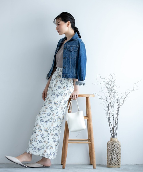 Edit Sheen（エディットシーン）の「前後2wayリブノースリカットソー（Tシャツ/カットソー・レディース・モカ/ホワイト/ブラック・MEDIUM）」の13枚目の写真