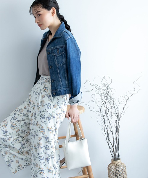 Edit Sheen（エディットシーン）の「前後2wayリブノースリカットソー（Tシャツ/カットソー・レディース・モカ/ホワイト/ブラック・MEDIUM）」の8枚目の写真