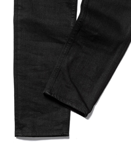 パンツ MINEDENIM Slim STR 5pocket OWS MINEDENIM - N.Slim Tapered STR 5pocket OWS (BLACK) / スリム