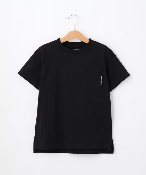 BASECONTROL(ベースコントロール)の「◆KIDS 定番空紡糸天竺 半袖Tシャツ(Tシャツ/カットソー・キッズ・チャコールグレー/ライトブルー/ブラック/ダークグリーン/ネイビー/グレー/サックスブルー/オレンジ/グリーン/アイボリー/グレー系その他/パープル系/ピンク系・11/12/13/14)」の3枚目の写真