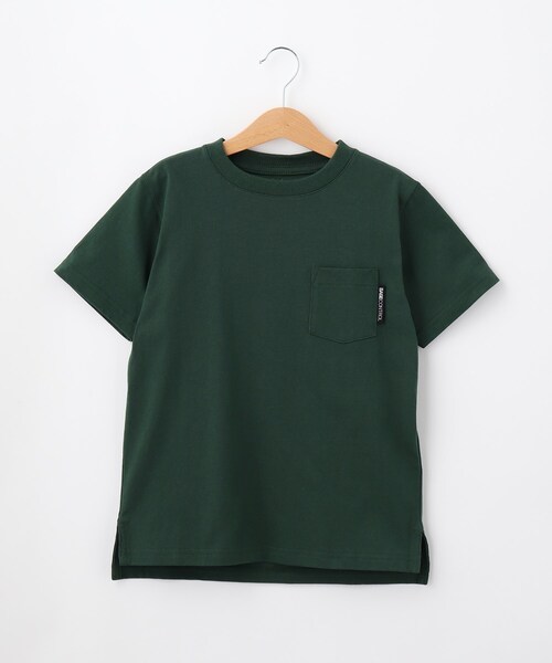 BASECONTROL(ベースコントロール)の「◆KIDS 定番空紡糸天竺 半袖Tシャツ(Tシャツ/カットソー・キッズ・チャコールグレー/ライトブルー/ブラック/ダークグリーン/ネイビー/グレー/サックスブルー/オレンジ/グリーン/アイボリー/グレー系その他/パープル系/ピンク系・11/12/13/14)」の6枚目の写真