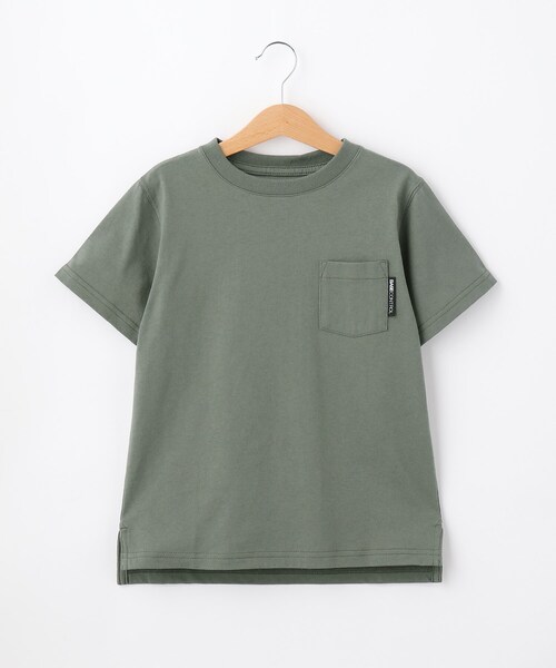 BASECONTROL(ベースコントロール)の「◆KIDS 定番空紡糸天竺 半袖Tシャツ(Tシャツ/カットソー・キッズ・チャコールグレー/ライトブルー/ブラック/ダークグリーン/ネイビー/グレー/サックスブルー/オレンジ/グリーン/アイボリー/グレー系その他/パープル系/ピンク系・11/12/13/14)」の14枚目の写真