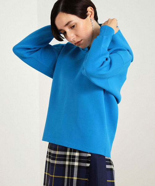 NOLLEY’S(ノーリーズ)の「◇【WEB限定】ニットパーカー(パーカー・レディース・ライトブルー/ブラウン/オフホワイト/ベビーピンク・FREE)」の15枚目の写真