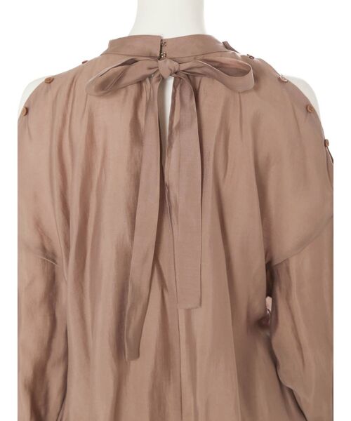 MERCURYDUO（マーキュリーデュオ）の「2WAYオープンショルダーブラウス（シャツ/ブラウス・レディース・オフホワイト/ピンク・FREE）」の13枚目の写真