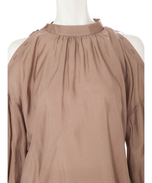 MERCURYDUO（マーキュリーデュオ）の「2WAYオープンショルダーブラウス（シャツ/ブラウス・レディース・オフホワイト/ピンク・FREE）」の14枚目の写真