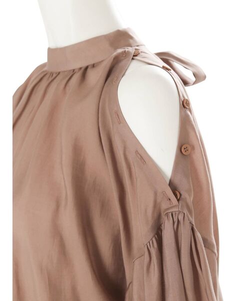 MERCURYDUO（マーキュリーデュオ）の「2WAYオープンショルダーブラウス（シャツ/ブラウス・レディース・オフホワイト/ピンク・FREE）」の17枚目の写真