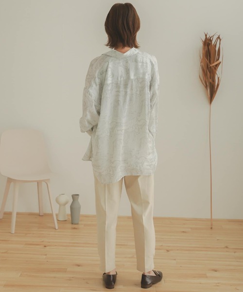 SENSE OF PLACE by URBAN RESEARCH（センスオブプレイスバイアーバンリサーチ）の「ハイウエストミリタリーパンツ（その他パンツ・レディース・ベージュ/アイボリー/カーキ・MEDIUM/SMALL）」の11枚目の写真