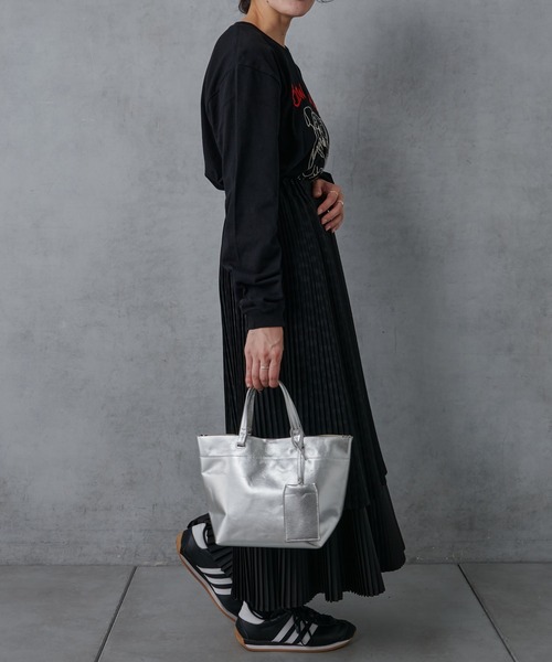 kawakawa 【wet】トートバッグSサイズ シルバーハンドル kawa-kawa