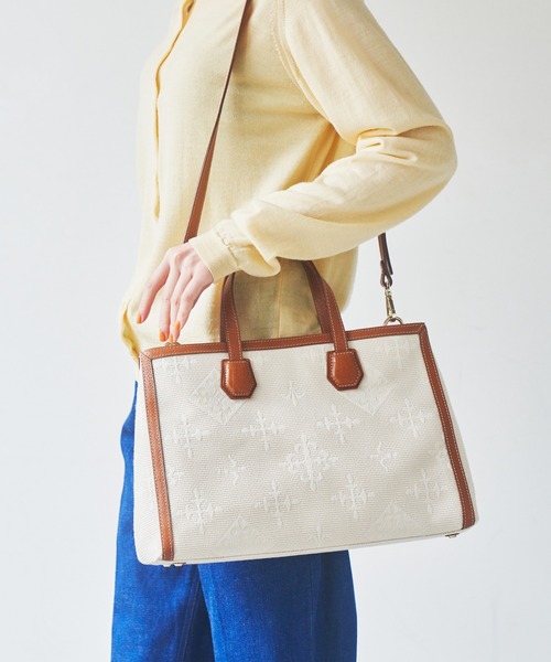 russet（ラシット）の「＜SHOPPER＞トートバッグ M／刺し子