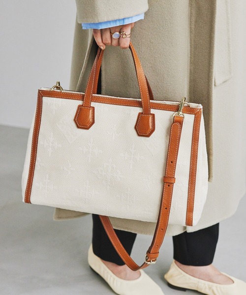 russet（ラシット）の「＜SHOPPER＞トートバッグ M／刺し子
