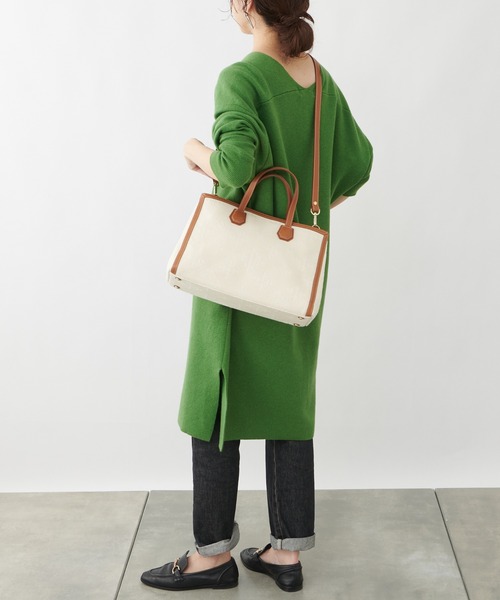 russet（ラシット）の「＜SHOPPER＞トートバッグ M／刺し子