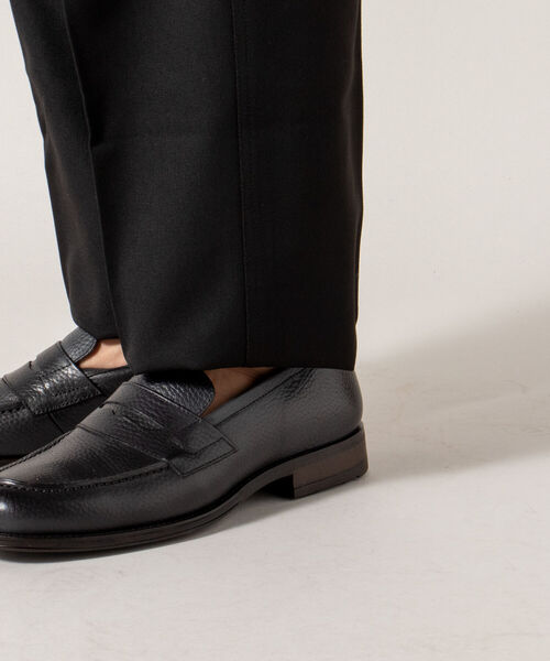 GLOSTER（グロスター）の「【GLOSTER/グロスター】ツータックトラウザー ワイドテーパードパンツ（その他パンツ・メンズ・ブラック/ブルーグレー/ブラウン・SMALL/MEDIUM/LARGE）」の7枚目の写真