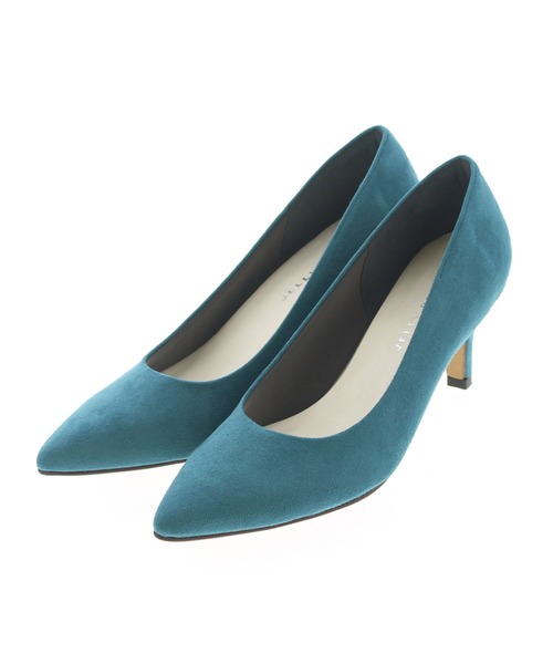 JELLY BEANS（ジェリービーンズ）の「ポインテッドヒールパンプス【Made in Japan】<ふわさら>＜痛くない!＞＜疲れない＞(113-47771)JELLY BEANS(ジェリービーンズ)（パンプス・レディース・ブラック/グレー/グリーン/ブラック系その他/ライトグリーン・23/24/25/22/25.5/22.5/24.5/23.5/21.5）」の4枚目の写真