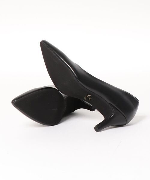 JELLY BEANS（ジェリービーンズ）の「ポインテッドヒールパンプス【Made in Japan】<ふわさら>＜痛くない!＞＜疲れない＞(113-47771)JELLY BEANS(ジェリービーンズ)（パンプス・レディース・ブラック/グレー/グリーン/ブラック系その他/ライトグリーン・23/24/25/22/25.5/22.5/24.5/23.5/21.5）」の21枚目の写真