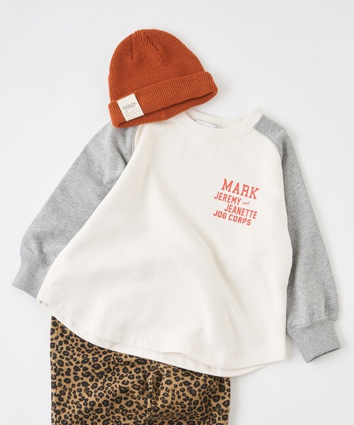 CIAOPANIC TYPY（チャオパニックティピー）の「【KIDS】フリーダムスリーブスウェット（スウェット・キッズ・グレー/チャコールグレー・SMALL/MEDIUM/LARGE/X-LARGE/XX-LARGE）」の2枚目の写真