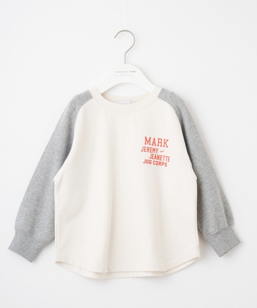 CIAOPANIC TYPY（チャオパニックティピー）の「【KIDS】フリーダムスリーブスウェット（スウェット・キッズ・グレー/チャコールグレー・SMALL/MEDIUM/LARGE/X-LARGE/XX-LARGE）」の4枚目の写真