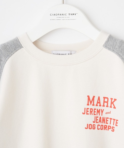 CIAOPANIC TYPY（チャオパニックティピー）の「【KIDS】フリーダムスリーブスウェット（スウェット・キッズ・グレー/チャコールグレー・SMALL/MEDIUM/LARGE/X-LARGE/XX-LARGE）」の6枚目の写真