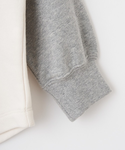 CIAOPANIC TYPY（チャオパニックティピー）の「【KIDS】フリーダムスリーブスウェット（スウェット・キッズ・グレー/チャコールグレー・SMALL/MEDIUM/LARGE/X-LARGE/XX-LARGE）」の8枚目の写真