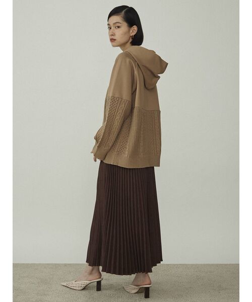 COTORICA（コトリカ）の「起毛プリーツスカート（スカート・レディース・マスタード/グリーン/モカ・FREE）」の12枚目の写真