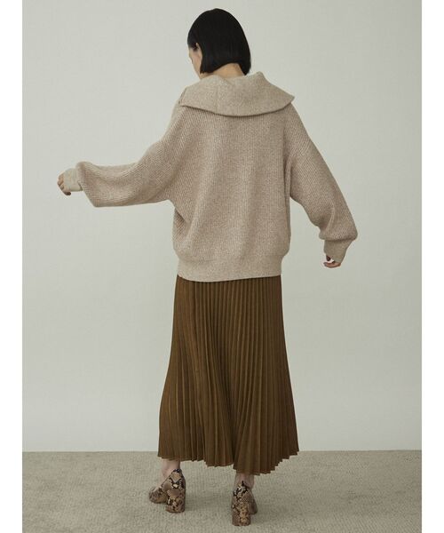 COTORICA（コトリカ）の「起毛プリーツスカート（スカート・レディース・マスタード/グリーン/モカ・FREE）」の14枚目の写真