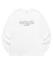 MAHAGRID | 【mahagrid】THIRD LOGO LS TEE / マハグリッド サード ロゴ ロングスリーブ Tシャツ(Tシャツ/カットソー)