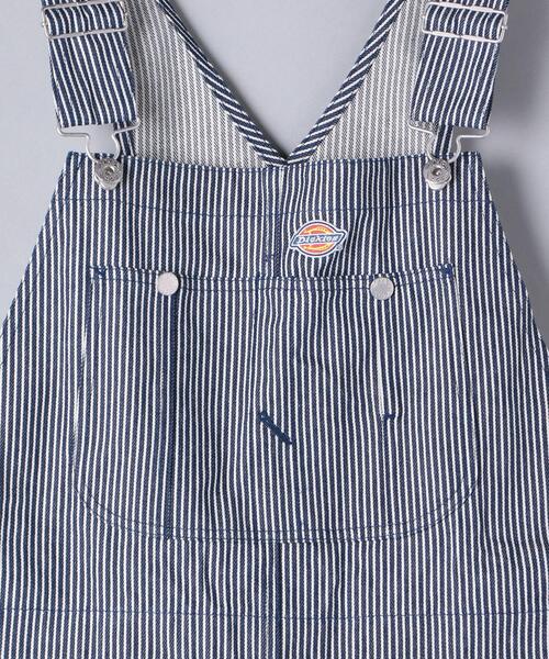 NEAT（ニート）の「＜NEAT（ニート）＞ Dickies ストライプ オーバーオール■■■（サロペット/オーバーオール・メンズ・ネイビー・L/M/XL）」の4枚目の写真