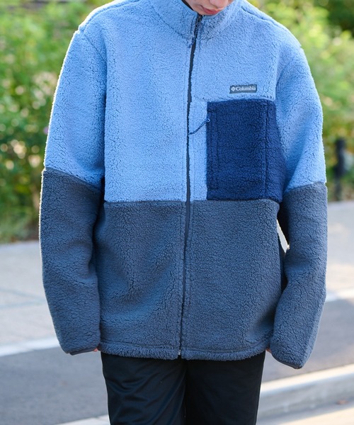 Columbia（コロンビア）の「【Columbia】 ヘビーウェイト シェルパ フリースジャケット（ブルゾン・メンズ・ネイビー/アイボリー/ブラック・M/XL/L/S）」の10枚目の写真