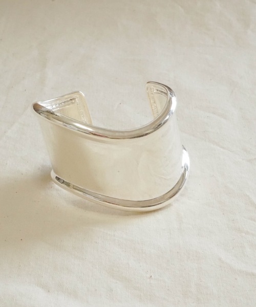 Nothing And Others（ナッシングアンドアザーズ）の「【Nothing And Others/ナッシングアンドアザーズ】ダブルラインバングル（バングル/リストバンド・レディース・シルバー・FREE）」の3枚目の写真