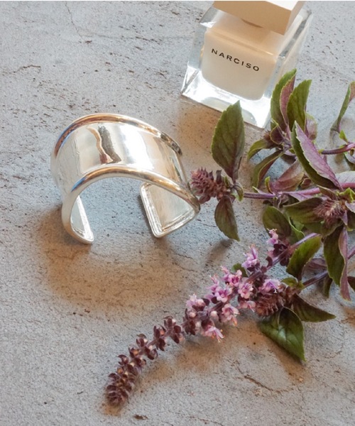 Nothing And Others（ナッシングアンドアザーズ）の「【Nothing And Others/ナッシングアンドアザーズ】ダブルラインバングル（バングル/リストバンド・レディース・シルバー・FREE）」の6枚目の写真