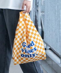 WEGO | WEGO/チェッカーロゴマルシェバッグ(トートバッグ)